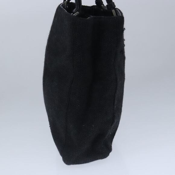 PRADA Hand Bag Wool Black - Picture 5 of 12